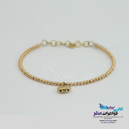 Gold Bracelet - Lock Design-MB1349
